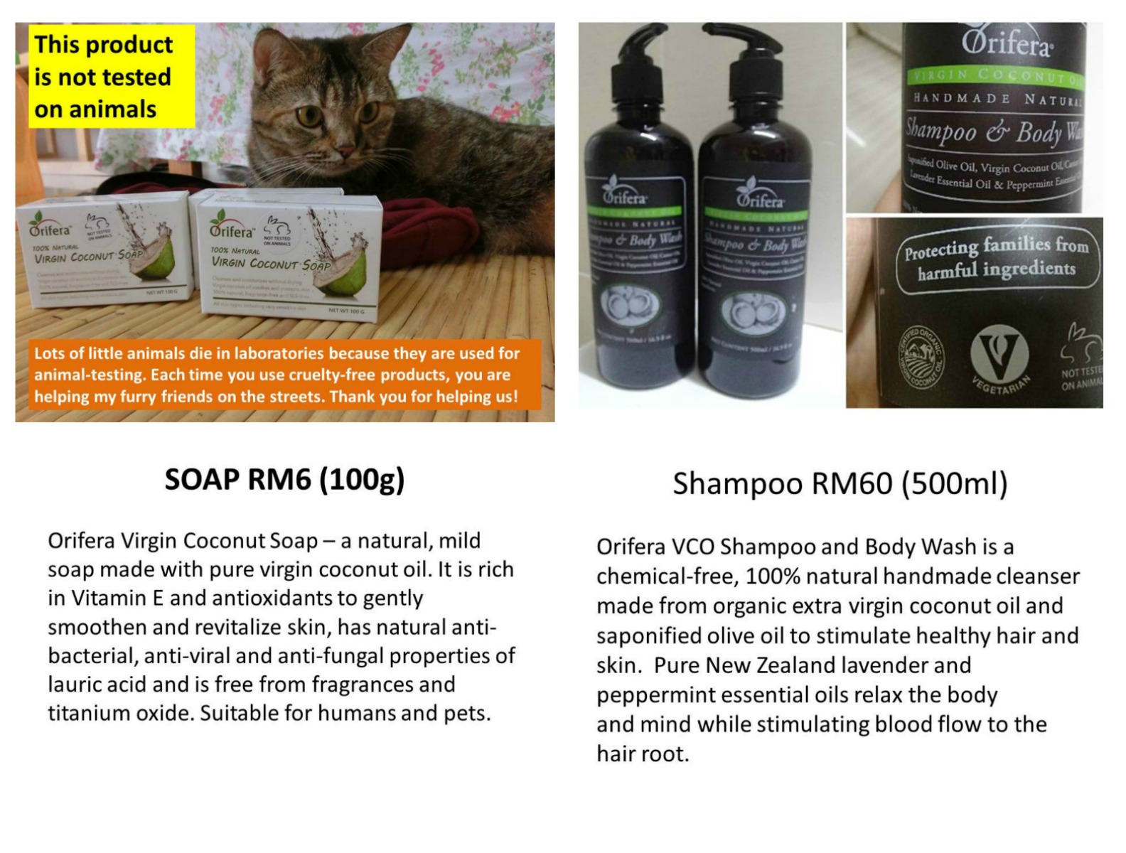 1 Orifera Soap n Shampoo