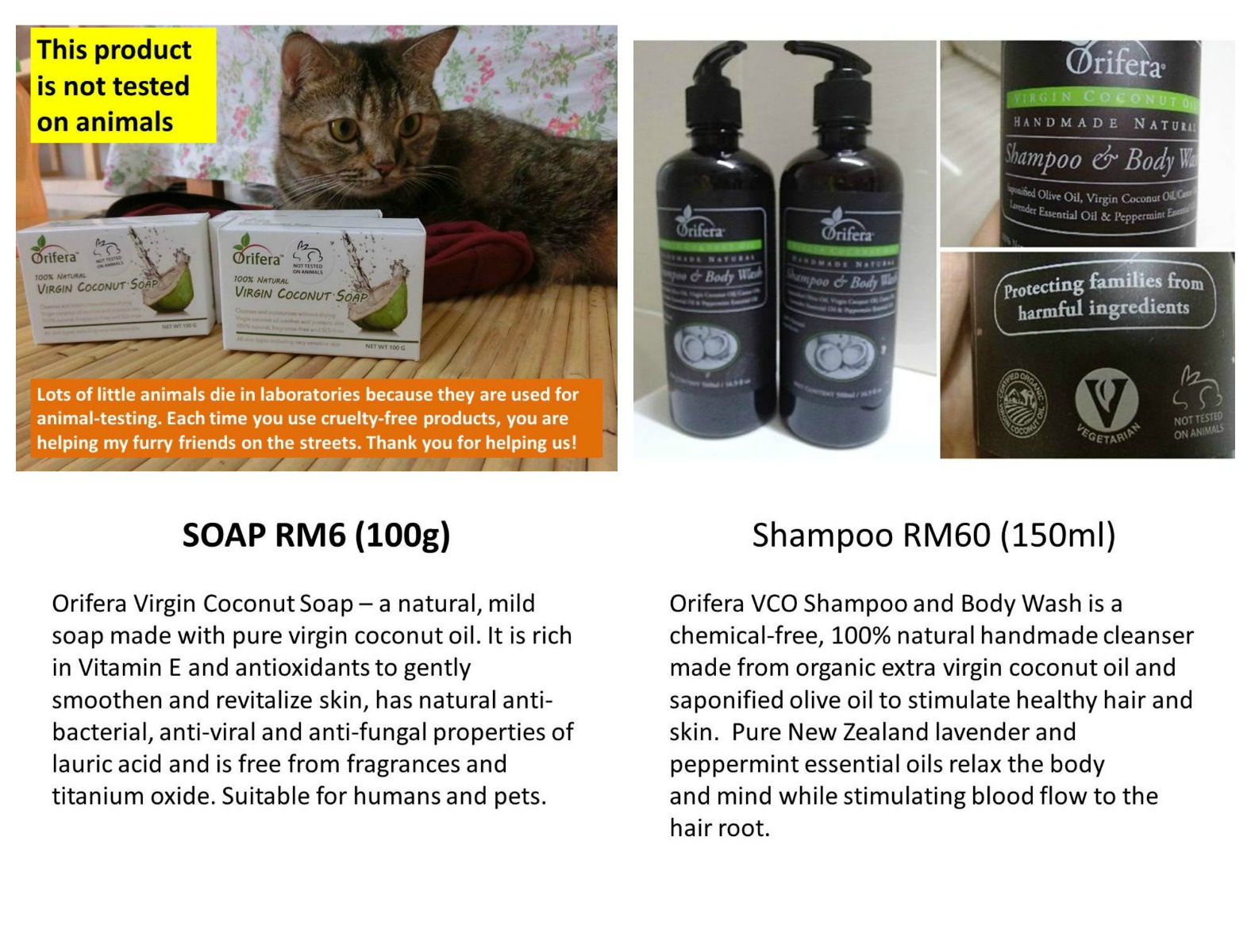 1 Orifera Soap n Shampoo