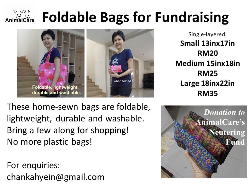 Foldable Bags for fundraising