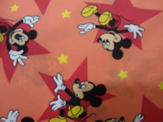 Mickey star peach