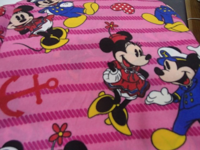 Mickey stripe pink