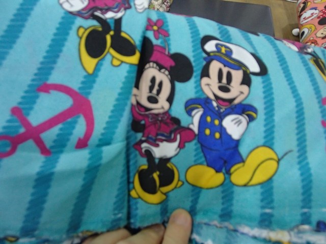 Mickey stripe turqoise